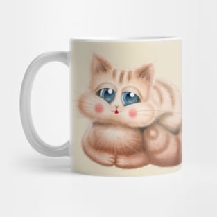 Lovely Orange Cat Mug